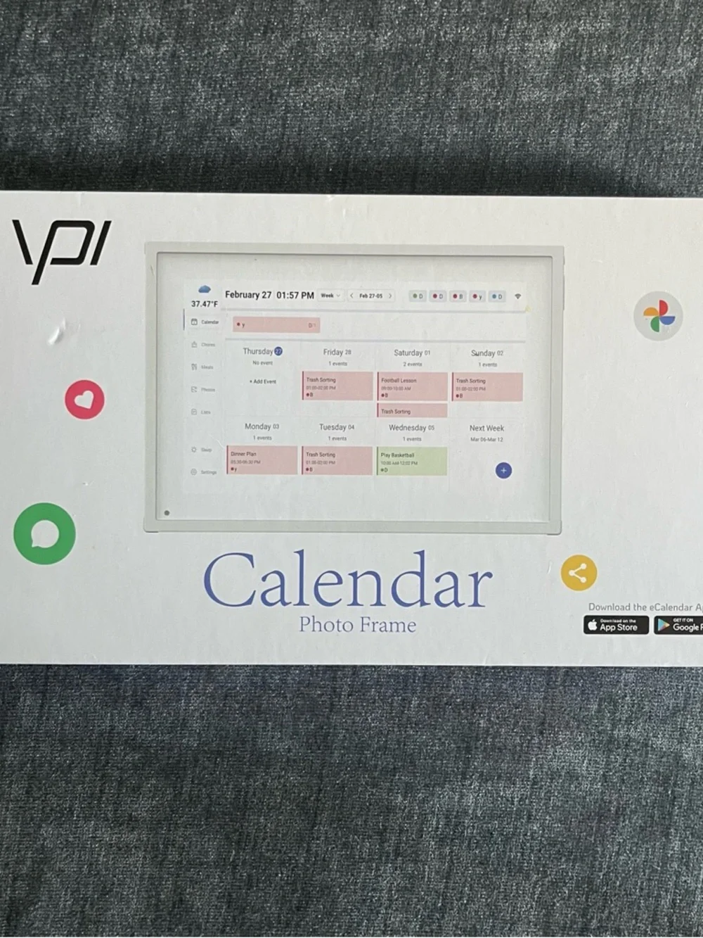 Digital Calendar 10.1inch Smart WiFi